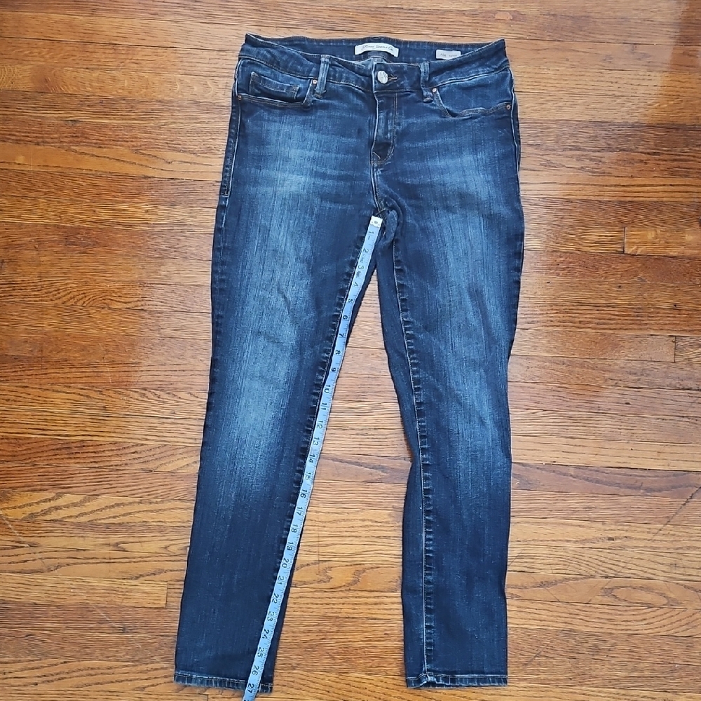 Dark Wash Skinny Jeans for Women